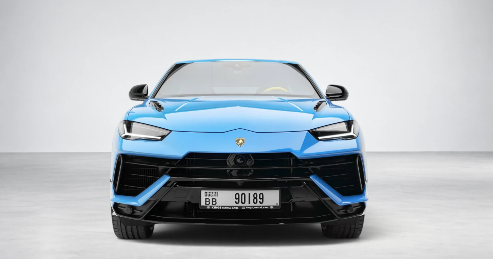 Dubai'de kiralık Lamborghini Urus S Blue – fotoğraf 3