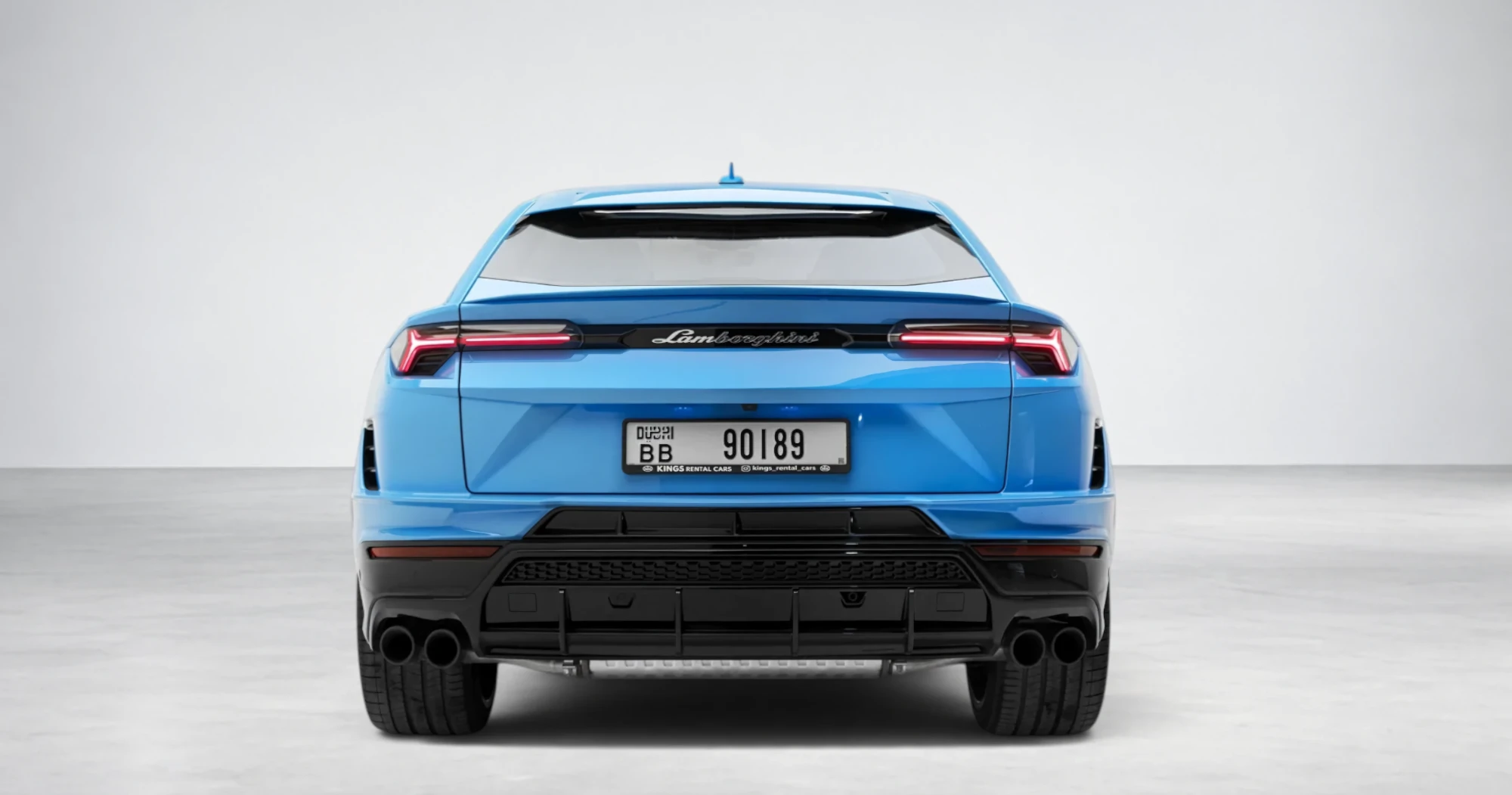 Dubai'de kiralık Lamborghini Urus S Blue – fotoğraf 4