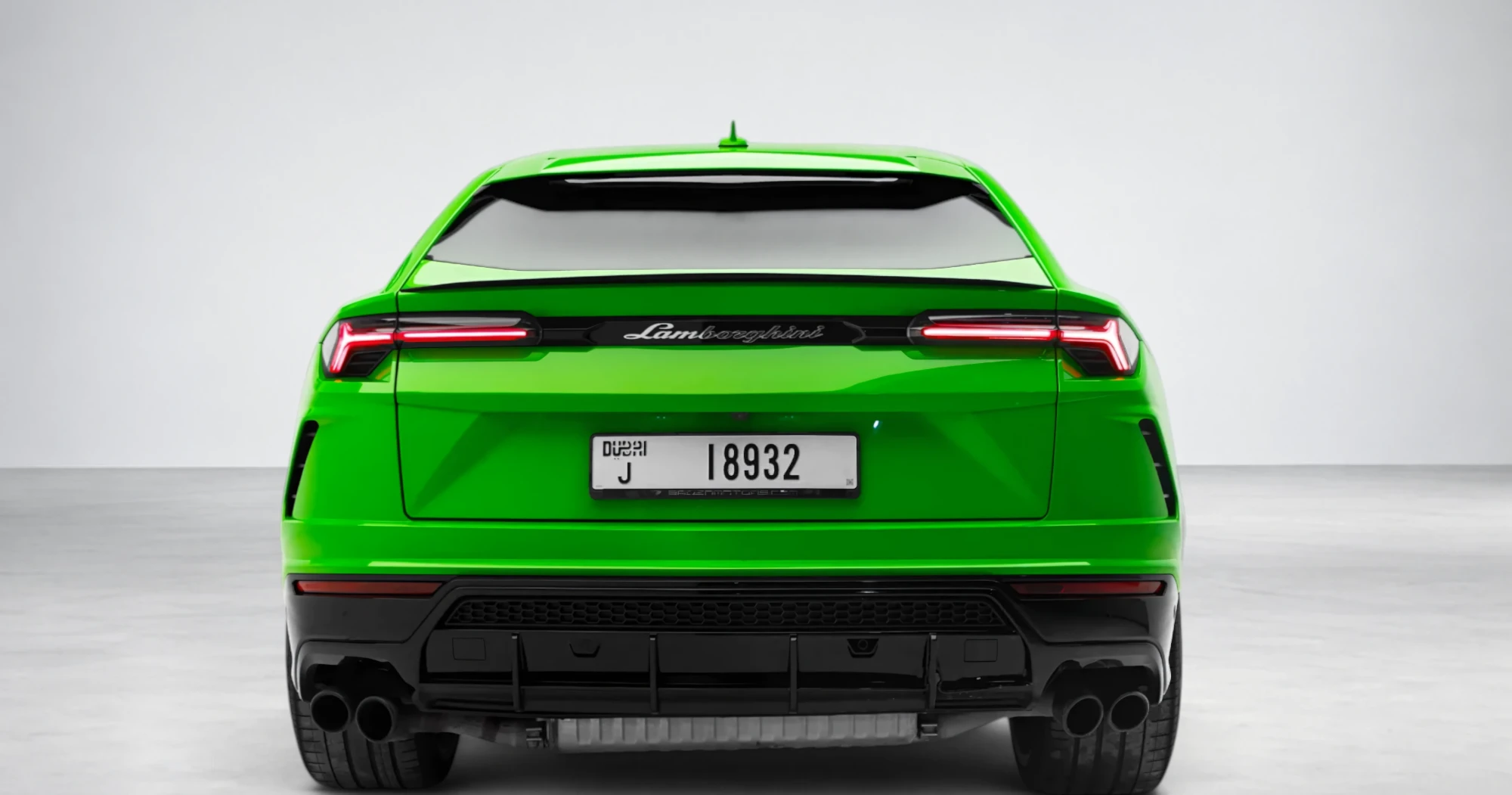 اجاره Lamborghini Urus Verde در دبی – تصویر 3