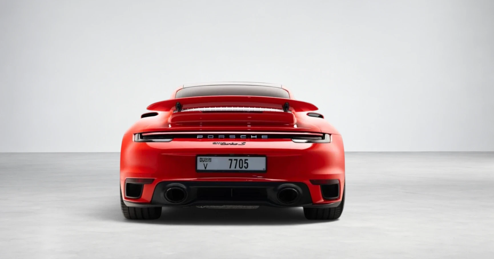 اجاره Porsche 911 Turbo S Akrapovic Edition Carmine Red در دبی – تصویر 3
